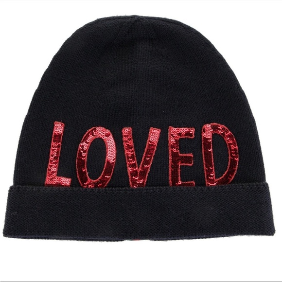 GUCCI Loved Navy Wool Beanie - Picture 2 of 11